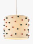 John Lewis Pom Pom Lamp & Ceiling Shade, Plaster