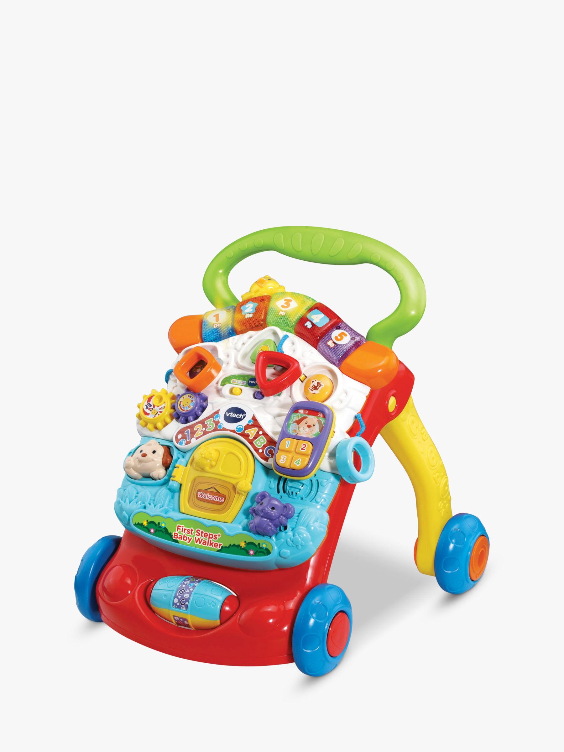 VTech Baby First Steps Baby Walker, Red