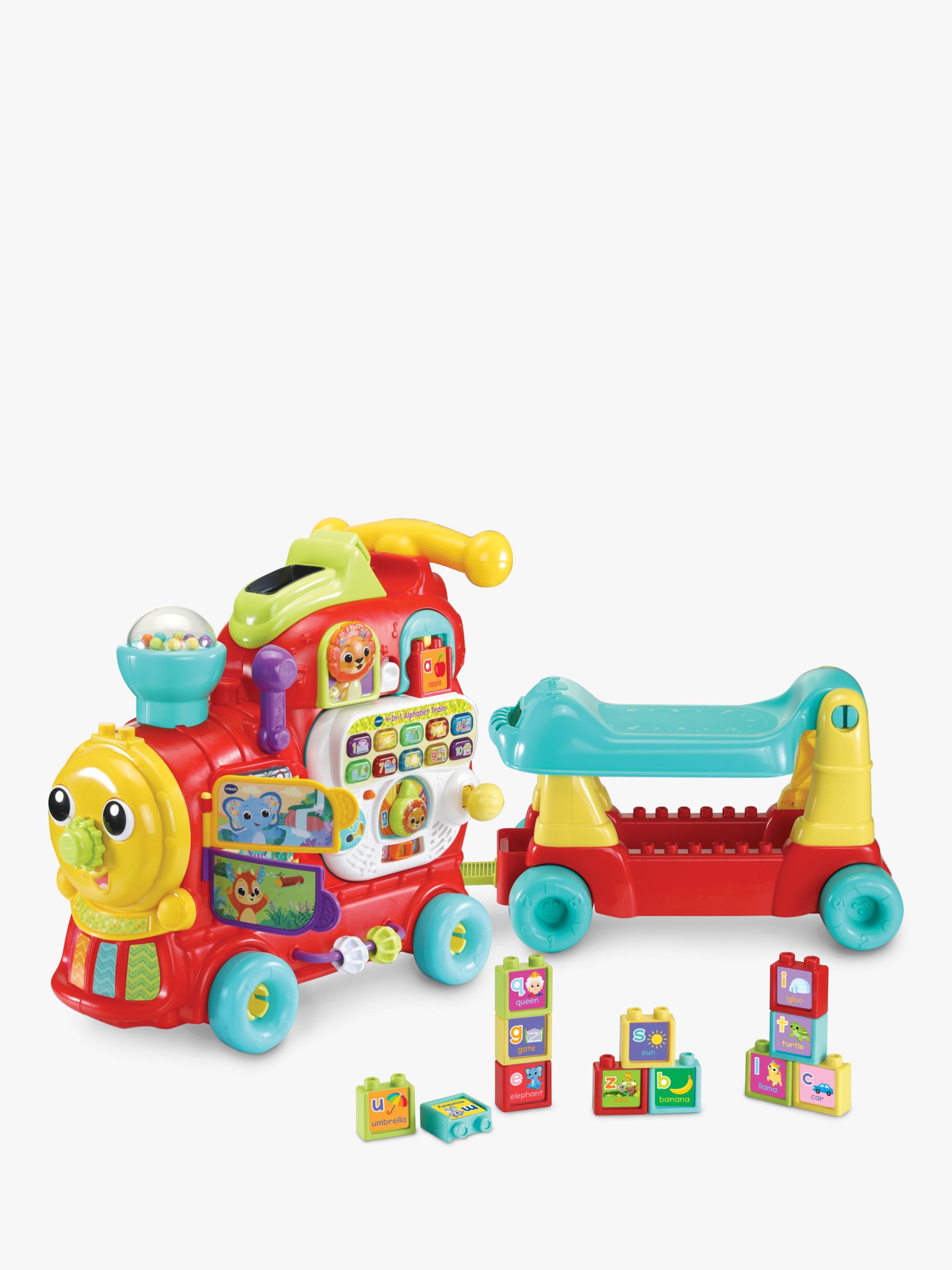 VTech Push and Ride 4-In-1 Alphabet Train