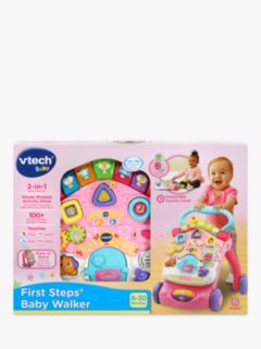 Vtech sit to stand activity walker best sale pink