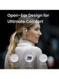 Shokz OpenFit Bluetooth True Wireless Open-Ear Headphones, Beige