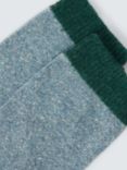 John Lewis Speckled Wool Silk Blend Socks