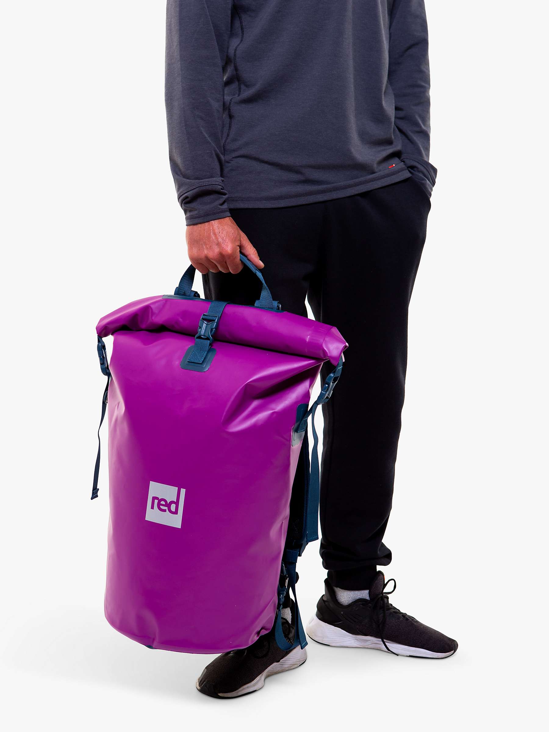 Buy Red 30L Waterproof Roll-Top Dry Bag Backpack Online at johnlewis.com
