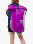 Red Paddle Co 60L Roll-Top Dry Bag Backpack, Venture Purple