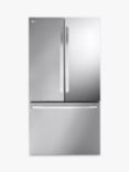 LG GMZ765STHJ Freestanding 60/40 American Fridge Freezer, Stainless Steel
