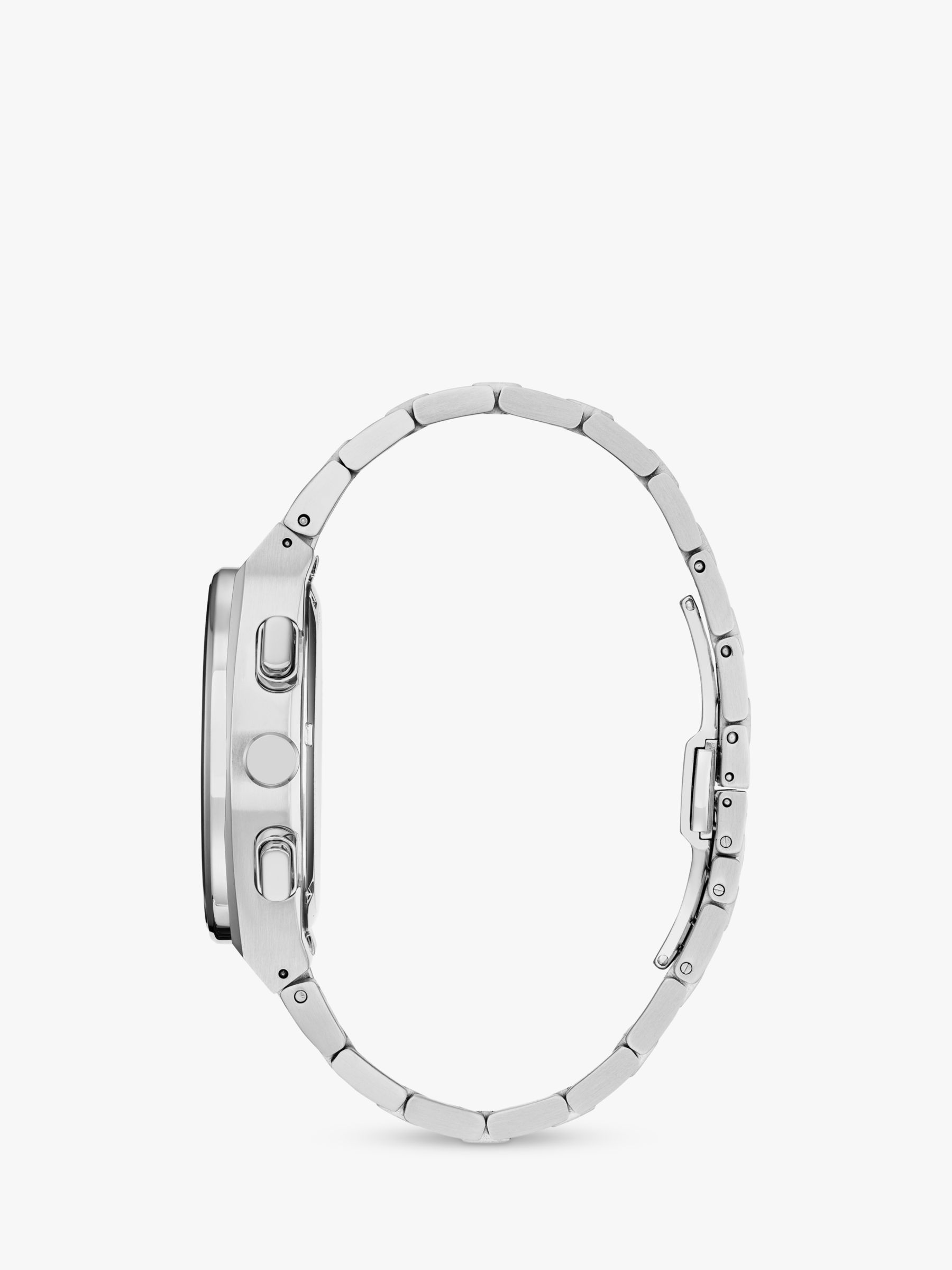 Citizen Men's Modern Eco-Drive Bracelet Strap Watch, Silver