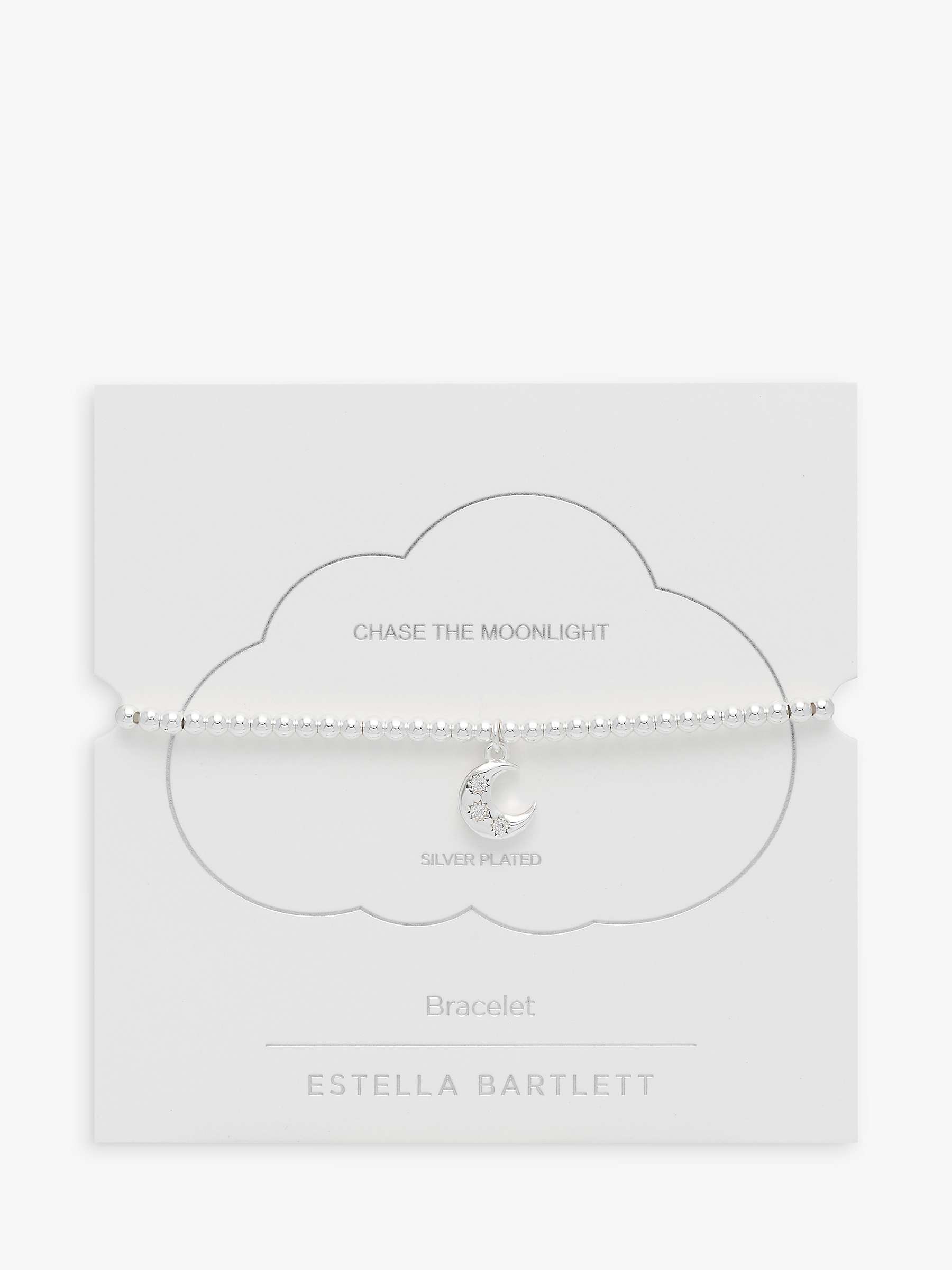 Buy Estella Bartlett Sienna Moon Charm Stretch Bracelet Online at johnlewis.com