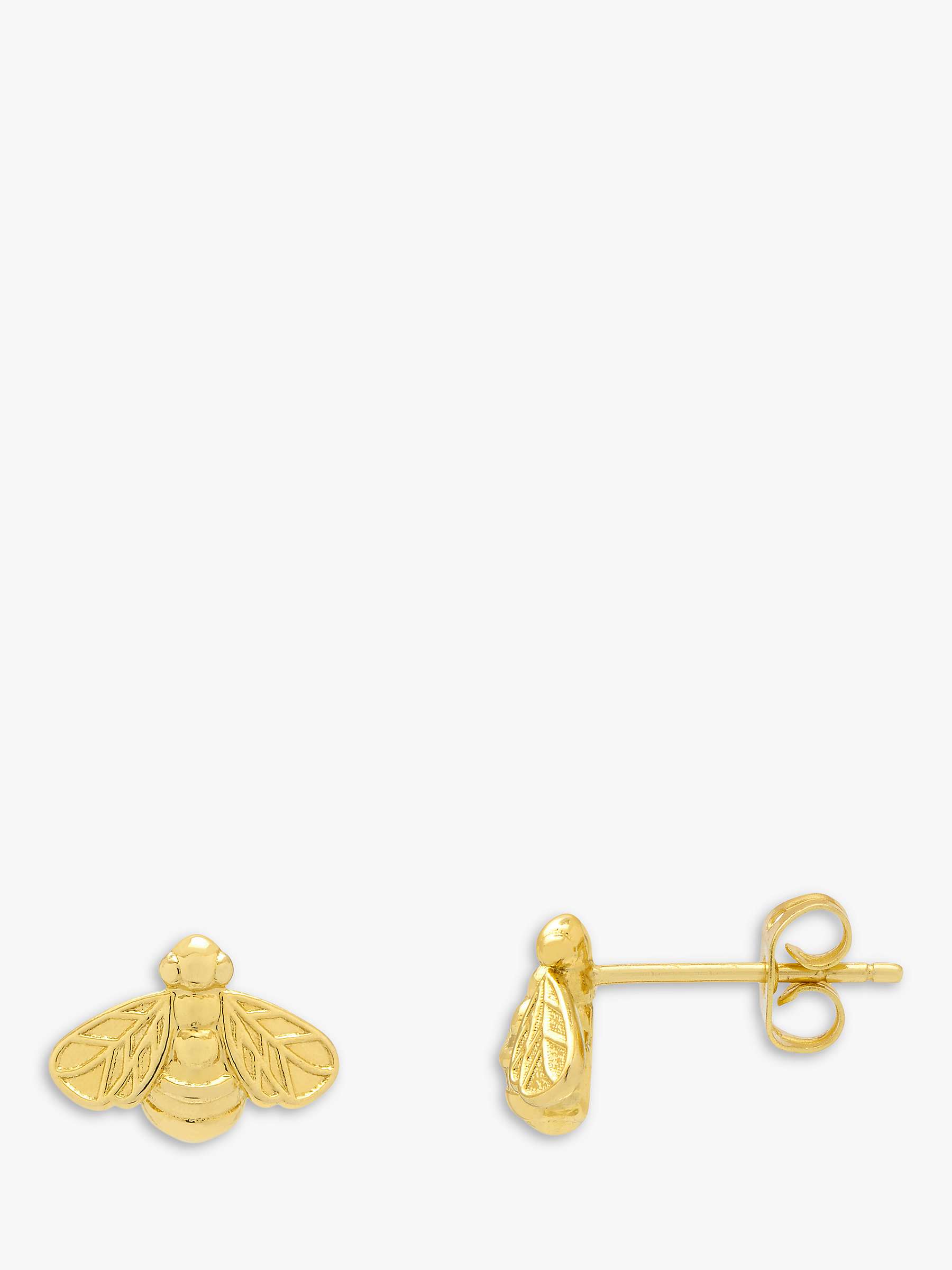 Buy Estella Bartlett Bee Stud Earrings, Gold Online at johnlewis.com