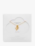 Estella Bartlett Tulip & Heart Pearl Pendant Necklace, Gold