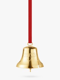 Georg Jensen Christmas Collectibles 2023 Bell Tree Decoration, Gold