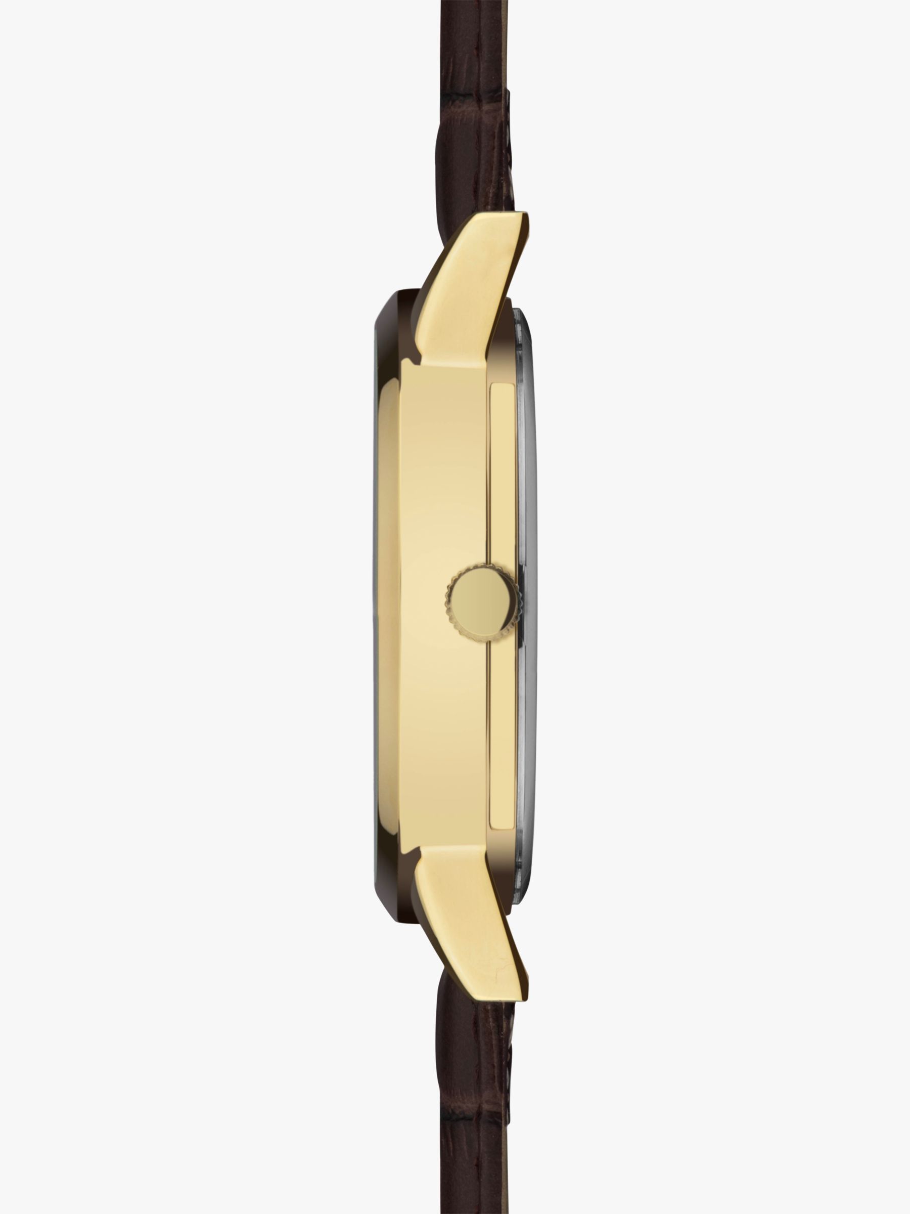 Buy Sekonda 30151 Men's Jackson Day Date Leather Strap Watch, Brown/Green Online at johnlewis.com