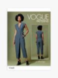 Vogue Misses' Jumpsuit Sewing Pattern, V1645