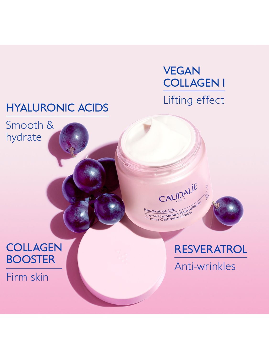 Caudalie Resveratrol-Lift Firming Cashmere Cream Refill, 50ml 5