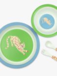 Eleanor Bowmer Cheetah Kids' Melamine Tableware Set, 5 Piece