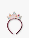 Stych Kids' Crown & Gem Headband, Pink