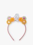 Stych Kids' Birthday Floral Gem Crown Headband