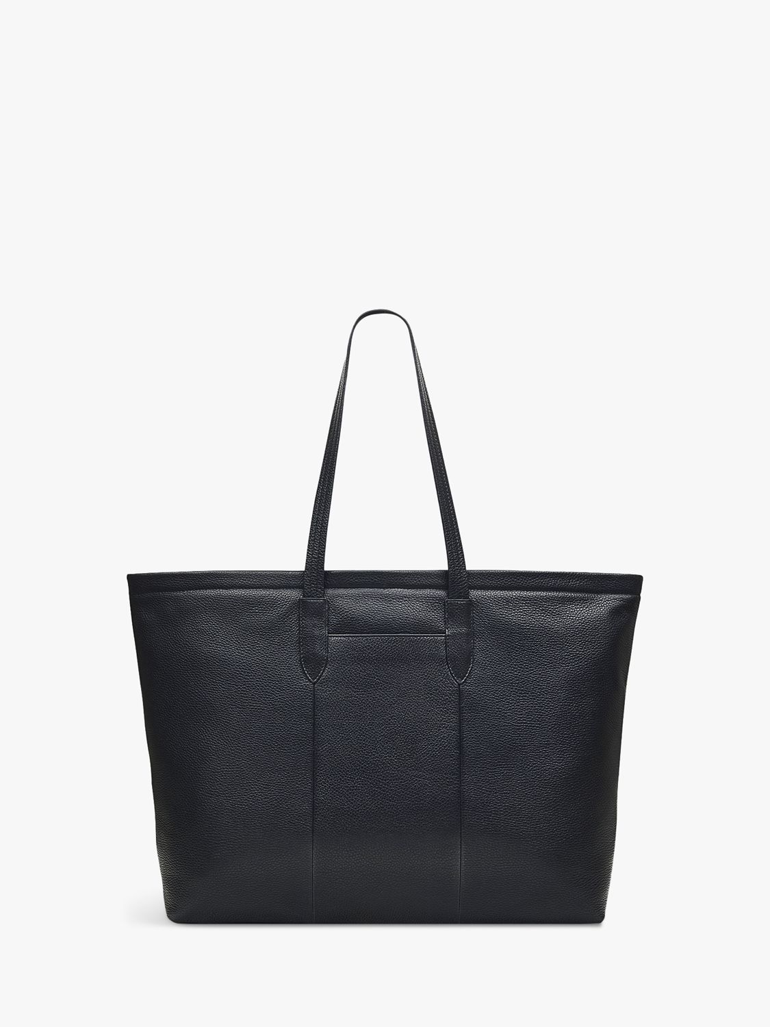 Radley Furze Lane Large Zip Top Tote Bag, Black at John Lewis & Partners