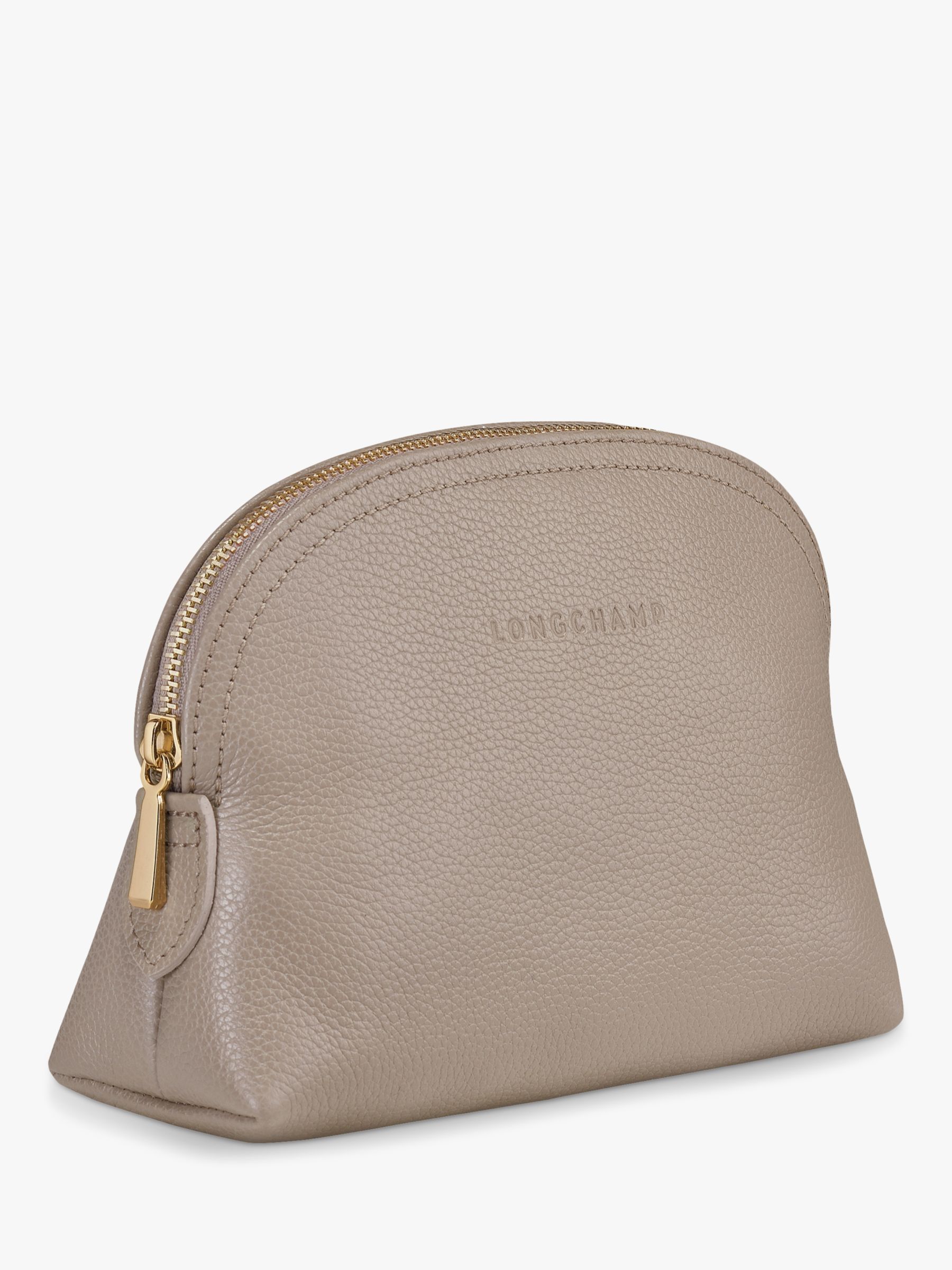 Buy Longchamp Le Foulonné Leather Pouch Online at johnlewis.com