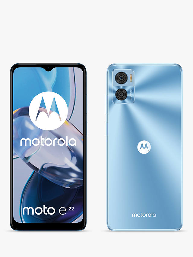 Buy Motorola Moto e22 Smartphone, Android, 4GB RAM, 6.5”, 4G, SIM Free, 64GB Online at johnlewis.com