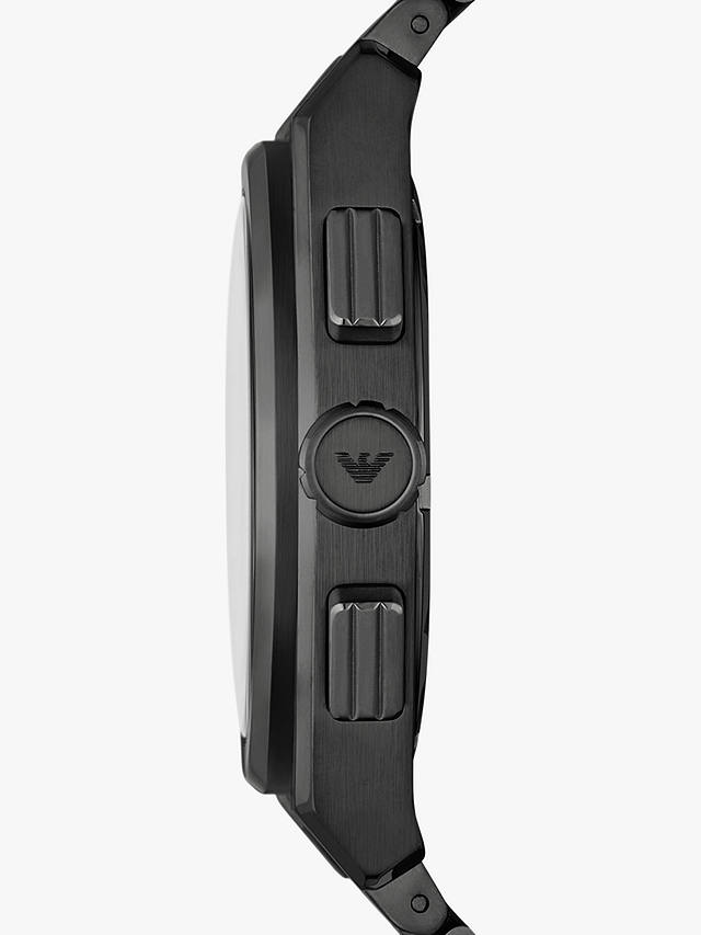 Emporio Armani AR11561 Men's Chronograph Bracelet Strap Watch, Gunmetal