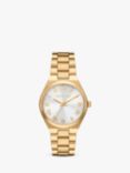 Michael Kors Lennox Sunray Dial Bracelet Strap Watch