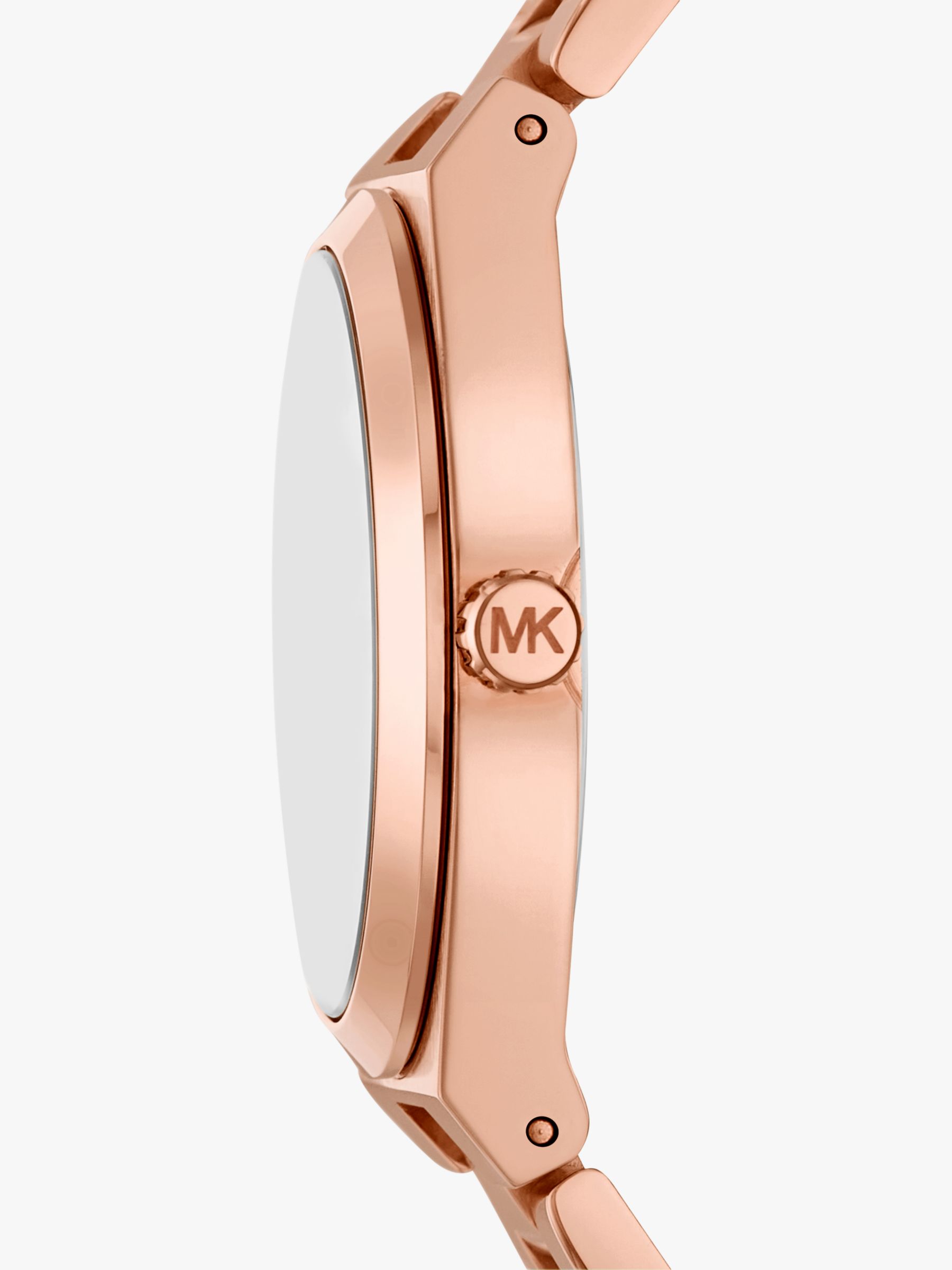 Buy Michael Kors Lennox Sunray Dial Bracelet Strap Watch Online at johnlewis.com