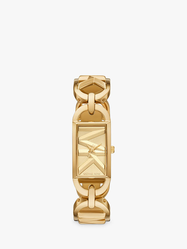 Michael Kors Empire Chain Link Bracelet Watch, Gold