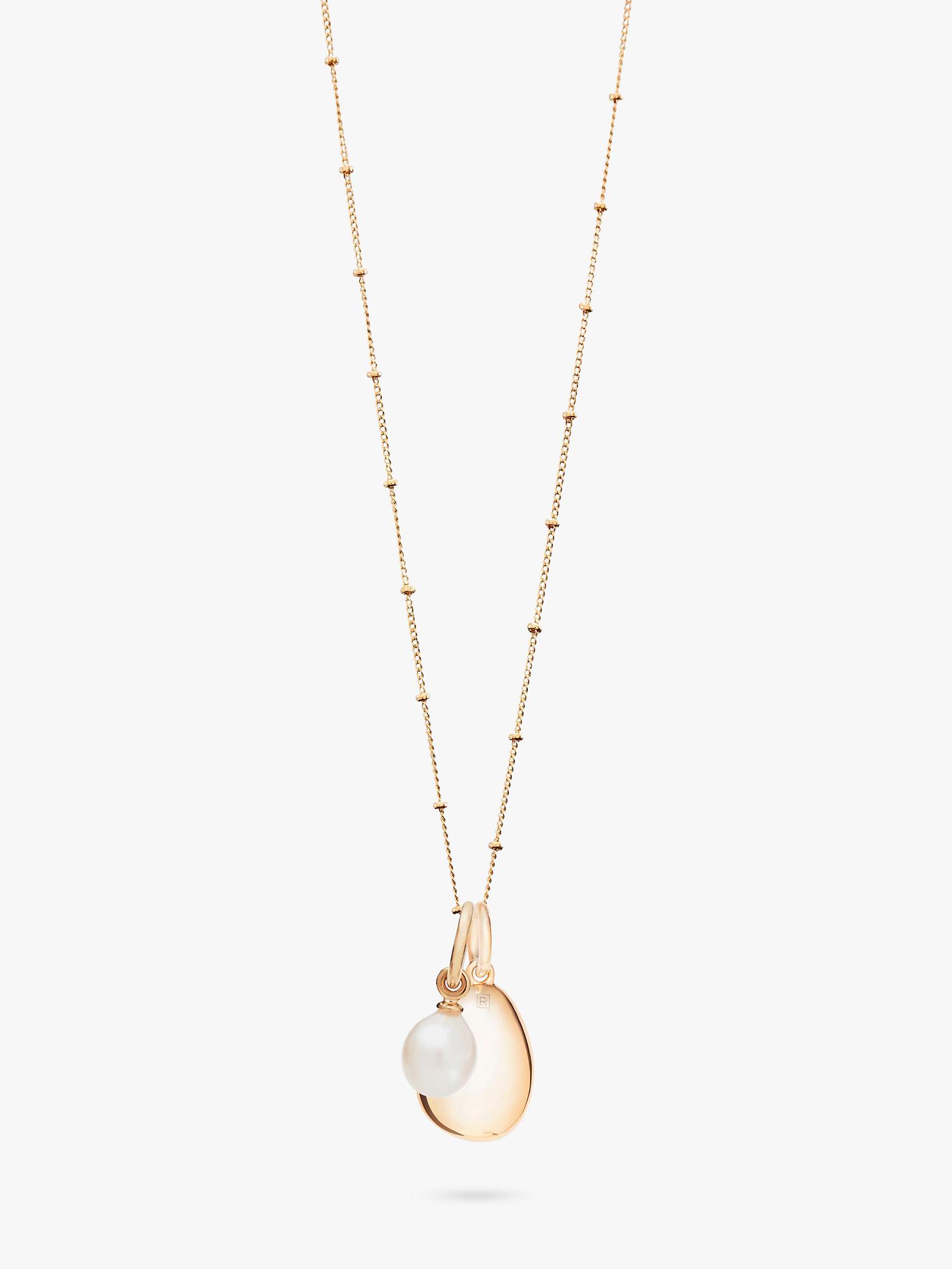 Buy Recognised Pebble Pearl Bobble Chain Necklace Online at johnlewis.com