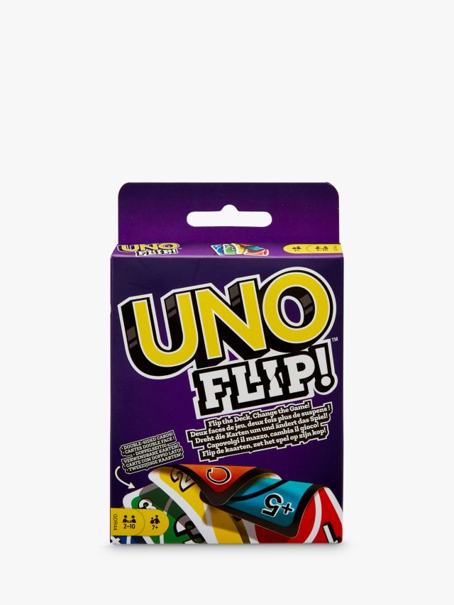 Mattel Uno Flip Card Game, Pack of 2