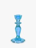 Talking Tables Boho Glass Candle Holder, Light Blue