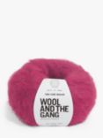 Wool And The Gang Take Care Mohair, 50g, Neon Pink