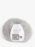 Wool And The Gang Take Care Mohair, 50g, Dusty Grey
