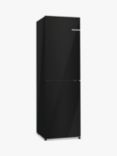 Bosch Series 2 KGN27NBEAG Freestanding 50/50 Fridge Freezer, Black