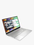 HP Pavillion 15-eg3009na Laptop, Intel Core i3 Processor, 8GB RAM, 256GB SSD, 15.6" Full HD Touchscreen, Silver