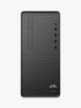 HP M01-F3001na Desktop PC, AMD Ryzen 5 Processor, 8GB RAM, 512GB SSD, Dark Black