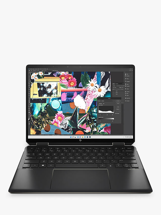 Buy HP Spectre x360 14-ef2020na Convertible Laptop, Intel Core i5 Processor, 8GB RAM, 512GB SSD, 13.5" Full HD Touch Screen, Black Online at johnlewis.com