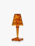 Kartell Battery Rechargeable Table Lamp, Orange