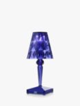 Kartell Battery Rechargeable Table Lamp, Blue