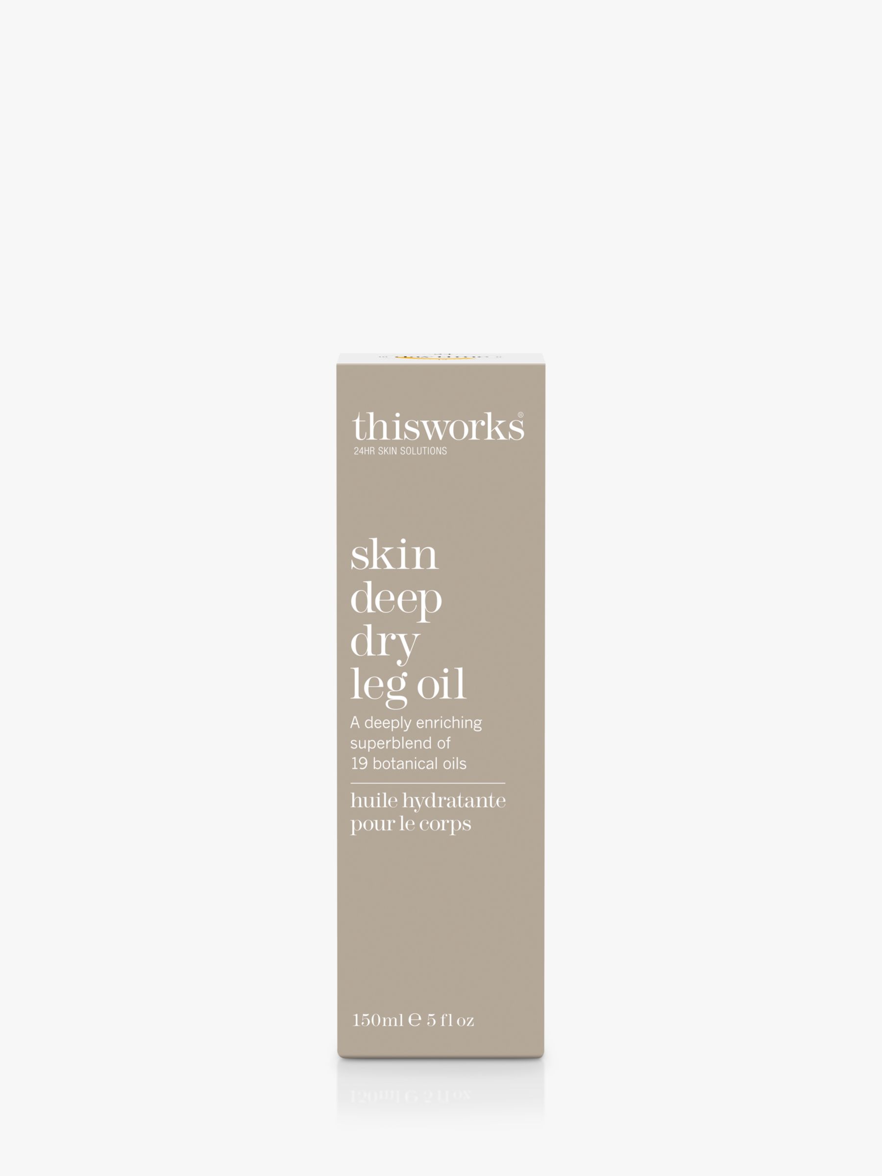 This Works Skin Deep Dry Leg Oil, 150ml 7