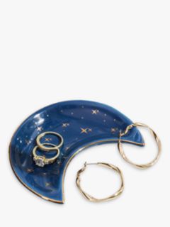 Jon Richard Celestial Trinket Dish, Blue/Gold