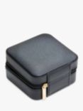 Jon Richard Small Square Jewellery Box, Black