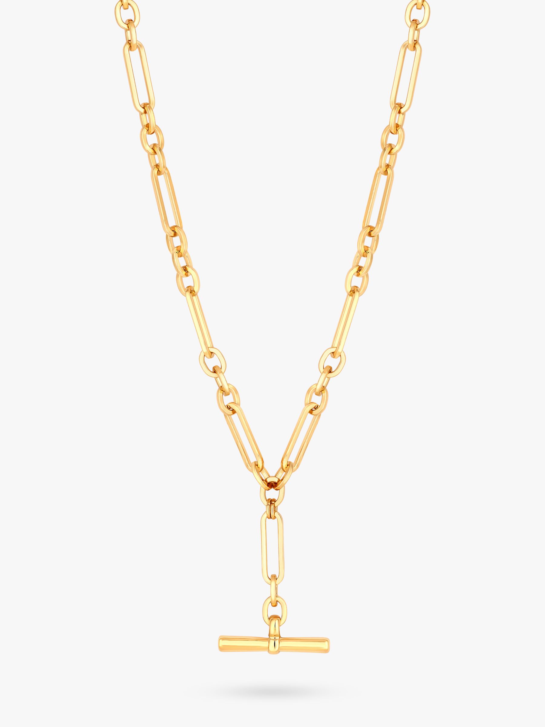 Jon Richard T-Bar Necklace at John Lewis & Partners