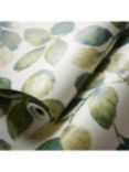 Clarke & Clarke Northia Wallpaper, Olive/Peacock W0159/03