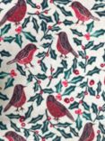 John Lewis Christmas Cottage Fabric, Robin