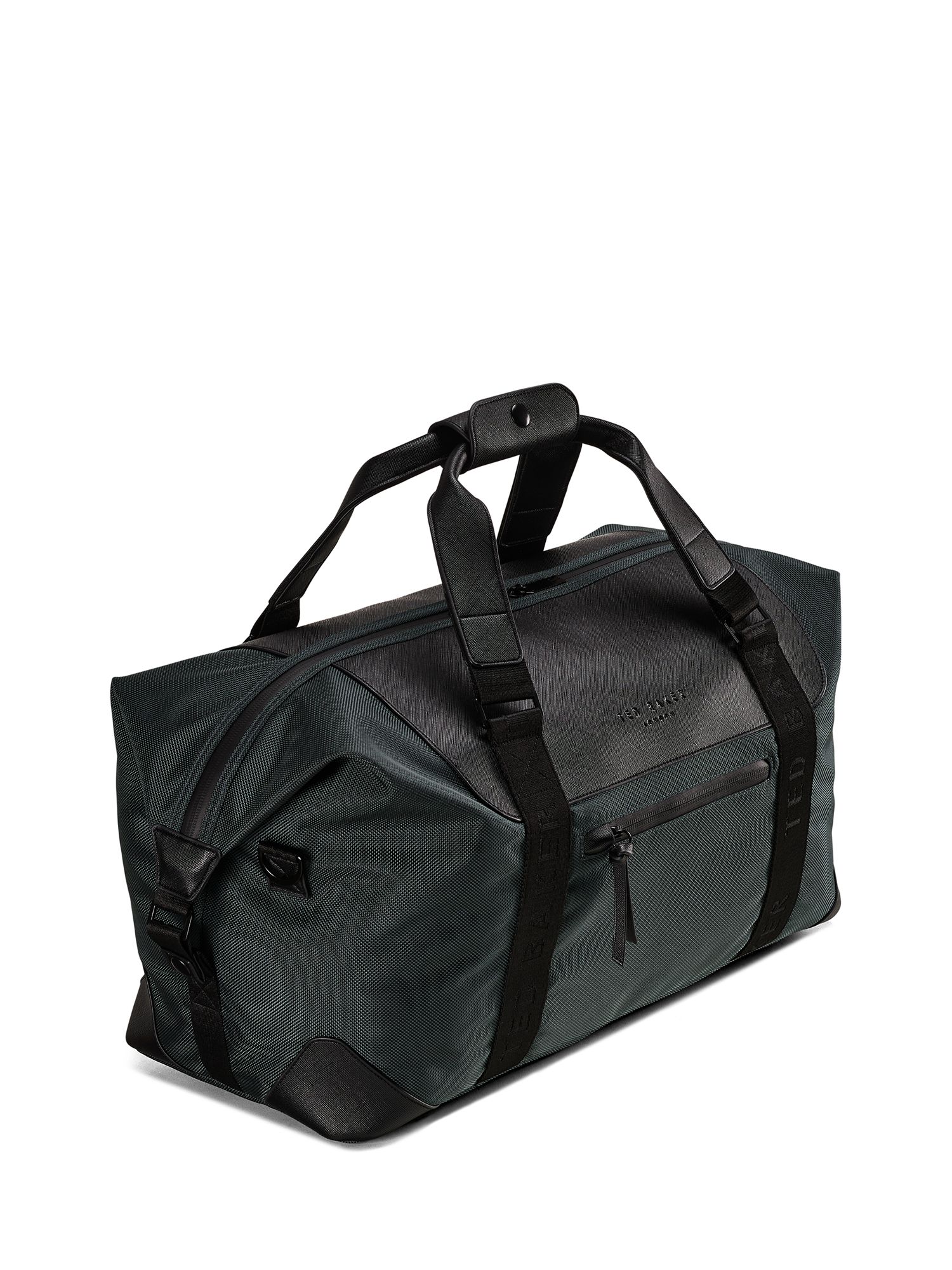 Buy Ted Baker Nomad Small Duffle Bag, 24L, Pewter Grey Online at johnlewis.com