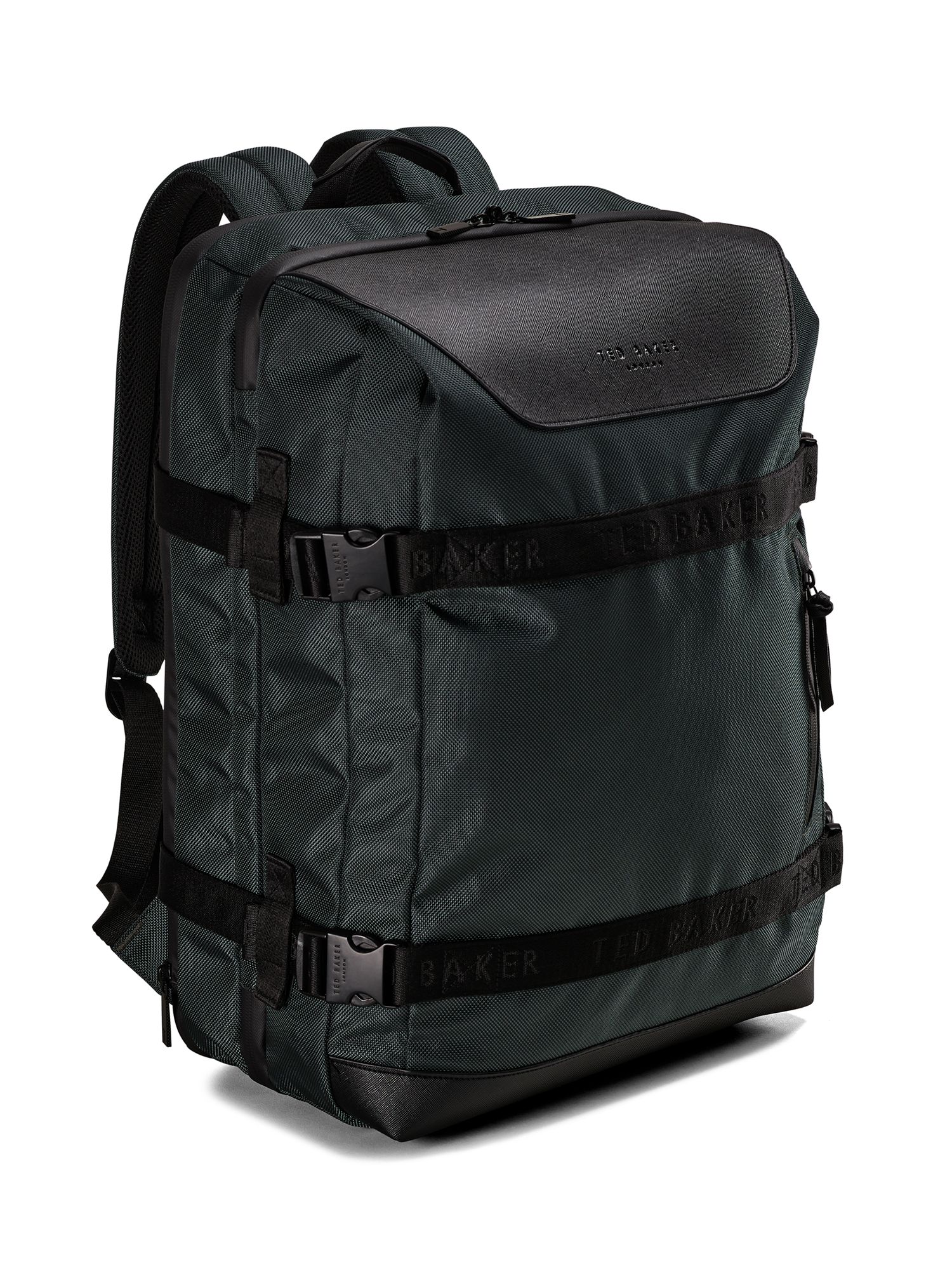 Ted Baker Nomad Backpack, 34L, Pewter Grey at John Lewis & Partners