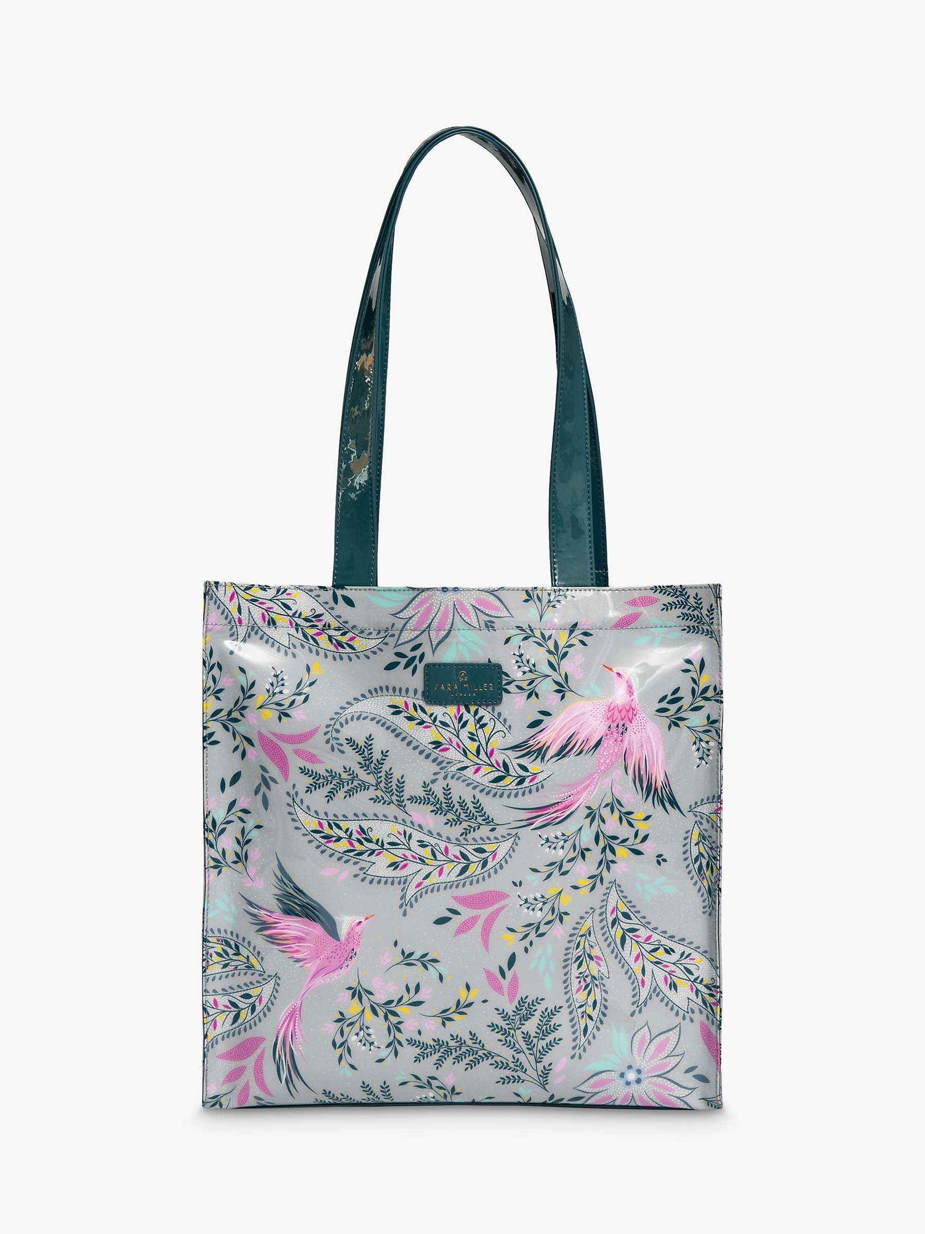 Buy Sara Miller Everyday Printed Shopper Bag, Birds Of Paradise Online at johnlewis.com