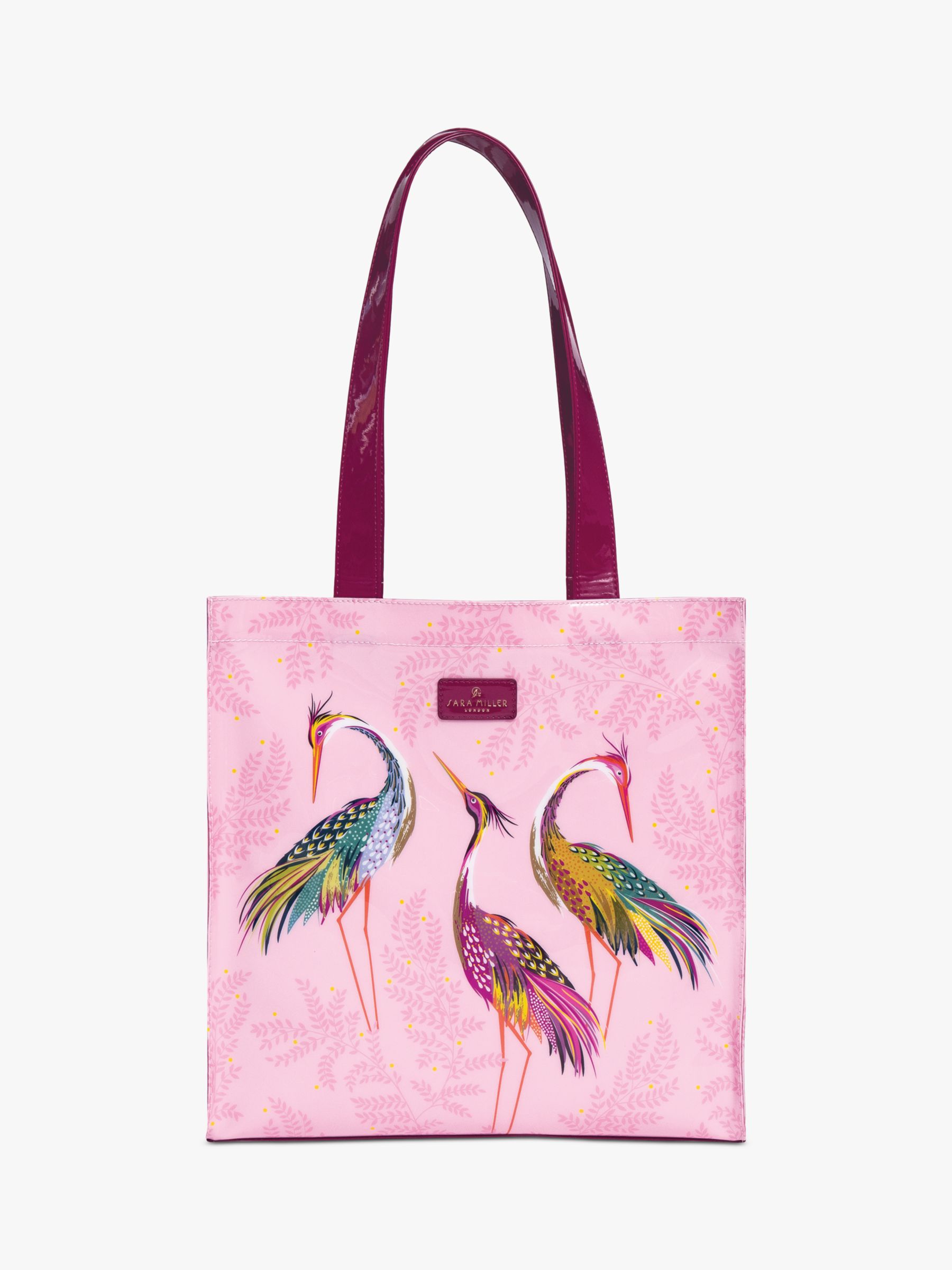 Sara Miller Everyday Printed Shopper Bag, Dancing Cranes
