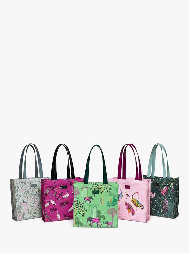 Sara Miller Everyday Printed Shopper Bag, Dancing Cranes