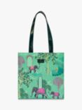 Sara Miller Everyday Printed Shopper Bag, Elephant Oasis